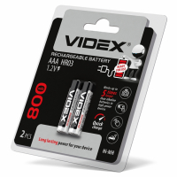 Акумулятори Videx HR03 / AAA 800mAh double blister/2шт 20/200