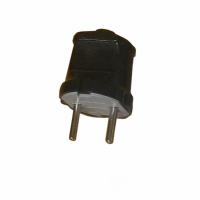 EH-2223 Вилка без заземлення Чорний