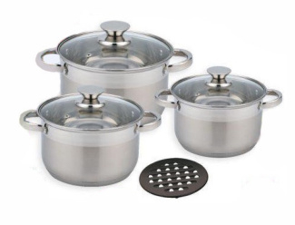 BN-240 Набор кастрюль 7 предметов