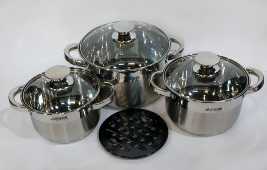 BN-245 Набор кастрюль 7 предметов