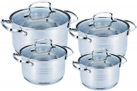 BN-202 Набор кастрюль 8 предметов