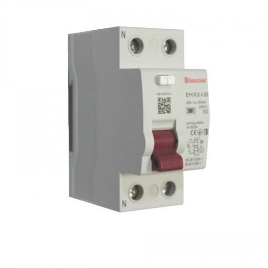 EH(x) 2x25 УЗО 2 полюса 25 A