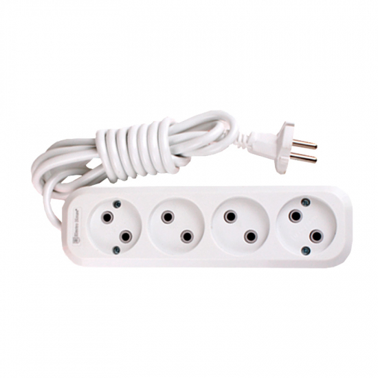 EH-2214 Подовжувач 4 гнізда б/з 2м