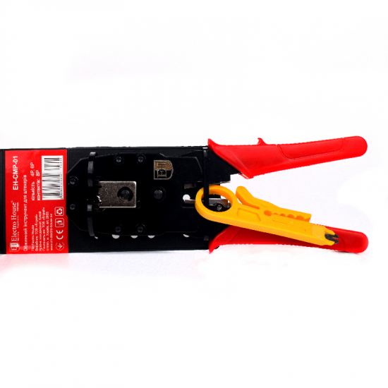 ЕН-СМР-01 Обжимний інструмент для штекерів TF/UTP/FTP 4p 6p 8p