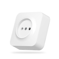 VIDEX BINERA IP20 Розетка  зовнішня одинарна біла (17/170)