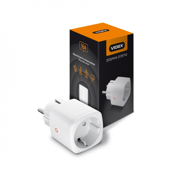 Розумна розетка 1 слот WiFi  VF-WP100