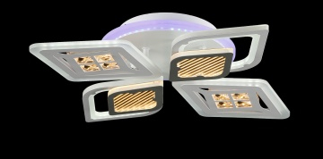 Светодиодная люстра LK29052/2+2+1 LED (WT+GREY)