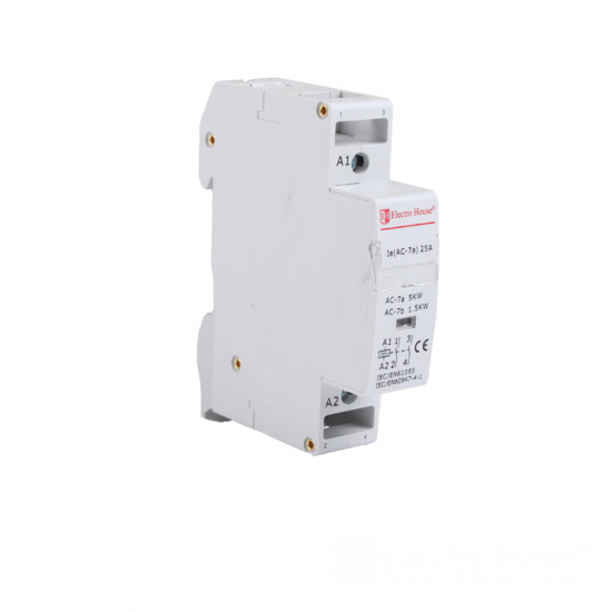 EH-MK-21 Контактор модульний 25 A 230V 2 нормально відкритих контакту