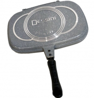 BN-556 Сковорода-гриль двойная сіра