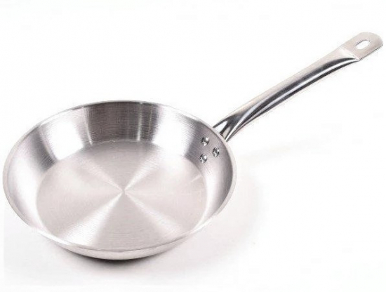 BN-638 Сковорода нерж. 30см