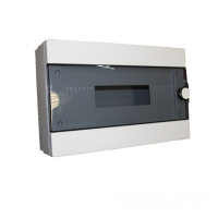 EH-BM-008 Бокс пластиковий модульний для зовнішньої установки на 16 модулів IP20