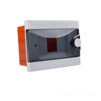 EH-BM-011 Бокс пластиковий модульний для внутрішньої установки на 2-6 модулів IP20