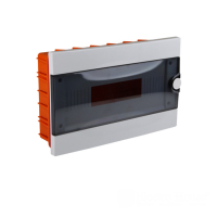 EH-BM-014 Бокс пластиковий модульний для внутрішньої установки на 16 модулів IP20