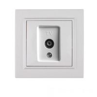 EH-2113 Розетка телевізійна Enzo Білий