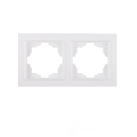 EH-2117 Рамка подвійна Enzo Білий