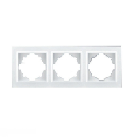 EH-2118 Рамка потрійна Enzo Білий