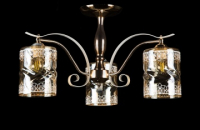 Люстра с плафонами L9579A/3 (FG+WHI)