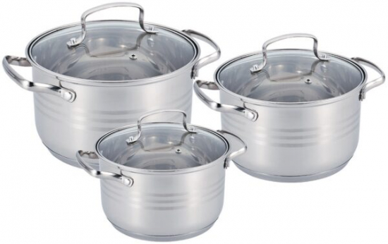 BN-201 Набор кастрюль 6 предметов