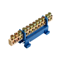 EH-BN-12 Шина нульова 12 отворів На DIN рейку