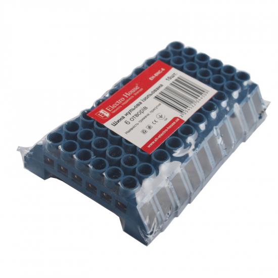 EH-BNC-6 Шина нульова ізольована 6 отворів