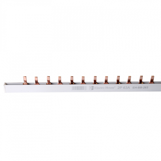 EH-BB-263 Шина з'єднувальна (гребінка) PIN 2 P 63 A 1.4*7
