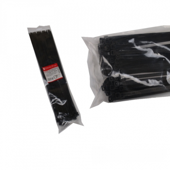 EH-B-016 Стяжка кабельна Чорний 5х500 мм 100шт./п.