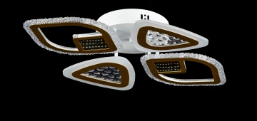 Светодиодная люстра LK39866/2+2J LED (WT+CHAMPANE)