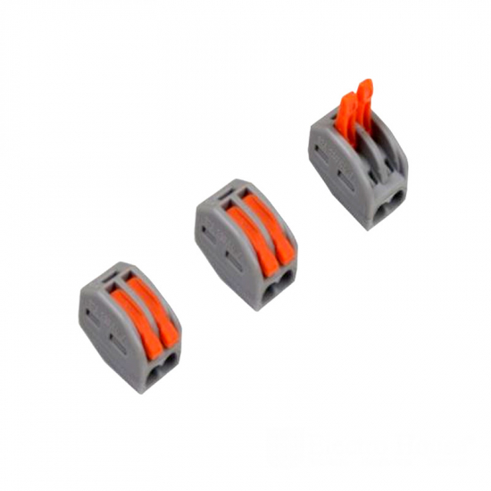 EH-CONN-0100 Конектор на 2 контакти (400В, 32 A ) Сірий