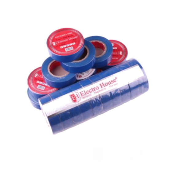 EH-AHT-1819 Ізоляційна стрічка 0,15 мм х 18мм х 21м синя