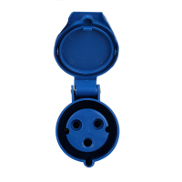 EH-PSM-316 Силовий штепсельний роз'єм 3x16 (переносний)/2P+PE /16 А /220 – 250 В /IP44