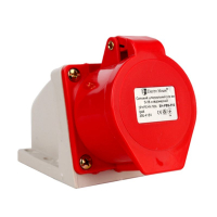 EH-PSS-516 Силовий штепсельний роз'єм 5x16 (стаціонарний)/3P+PE+N /16 А /380 – 415 В /IP44