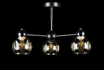 Люстра LGН50217/3 (BK+CR)