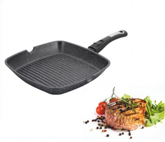 BN-311 Сковорода - гриль алюминий