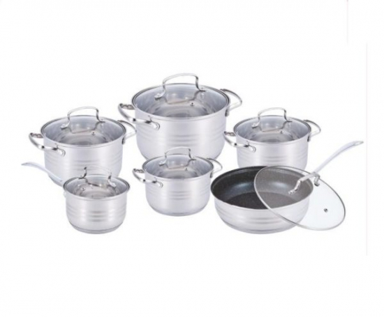 BN-204 Набор кастрюль 12 предметов