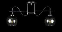Люстра с плафонами LGH60016/2 (BK+CR)